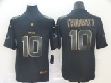 Nike Bears #10 Mitchell Trubisky Black Gold Vapor Untouchable Limited Men Jersey