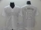 MLB Padres #13 Manny Machado El Ministro White 2019 Players Weekend Player Men Jersey