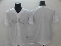 MLB Astros Blank White 2019 Players' Weekend Player Men Jersey