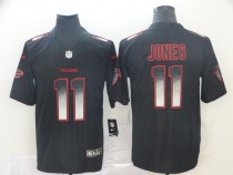 Atlanta Falcons #11 Julio Jones Black 2019 Smoke Fashion Limited Men Jersey