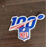 NFL 100 Year Anniversary Patch
