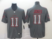 Nike Falcons #11 Julio Jones Gray Static Vapor Untouchable Limited Men Jersey