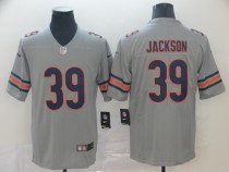 Nike Bears #39 Eddie Jackson Inverted Legend Limited Men Jersey