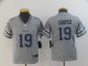 Women Nike Cowboys #19 Amari Cooper Grey Inverted Legend Jersey