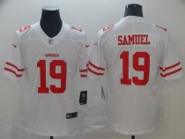 Nike San Francisco 49ers #19 Samuel White Vapor Untouchable Limited Men's Jersey