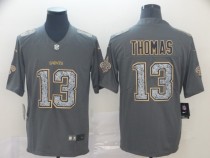 Nike Saints #13 Michael Thomas Gray Static Vapor Untouchable Limited Men Jersey