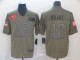 Nike Patriots #12 Tom Brady 2019 Olive Salute To Service Limited Men Jersey