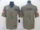 Nike Raiders #4 Derek Carr Olive 2019 Salute To Service Limited Men Jersey