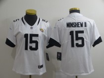 Women Nike Jacksonville Jaguars #15 Gardner Minshew II White Vapor Untouchable Limited Jersey