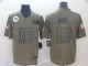 Nike Rams #16 Jared Goff 2019 Olive Salute To Service Limited Men Jersey