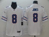 Men's New York Giants #8 Daniel Jones White 2019 Team Logo Cool Edition Stitched Jersey