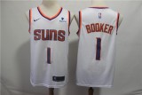 NBA Suns #1 Devin Booker White Nike Swingman Men Jersey