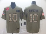 Men's Houston Texans #10 DeAndre Hopkins 2019 Olive/Camo Salute To Service Limited Jersey