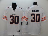 Men's Denver Broncos #30 Phillip Lindsay 2019 White Team Logo Limited Jersey