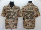 Men's Tennessee Titans #22 Derrick Henry Camo Salute to Service Limited Jersey