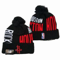 NBA Houston Rockets Black With Red Beanie