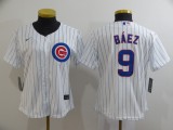 Women MLB Chicago Cubs #44 Rizzo White Game Nike Jersey