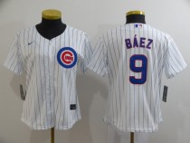 Women MLB Chicago Cubs #44 Rizzo White Game Nike Jersey