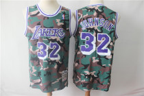 NBA Los Angeles Lakers #32 Johnson 2019 new Woodland Camo jersey