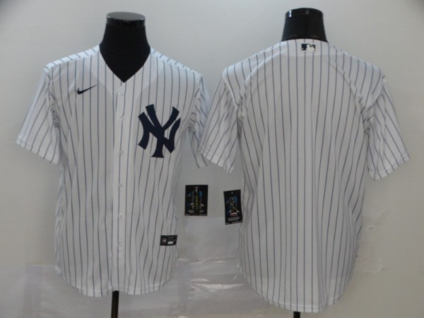 MLB New York Yankees White Game Nike Blank Jersey