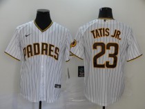 MLB San Diego Padres #23 Fernando Tatis Jr. White Game Nike Jersey