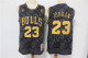 NBA Chicago Bulls #23 Michael Jordan Black Stitched Jersey