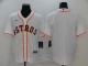 MLB Houston Astros Blank White Game Nike Jersey