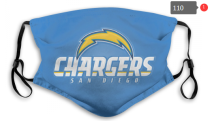 Los Angeles Chargers Dust Masks With Filter