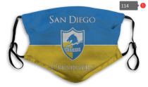 Los Angeles Chargers Dust Masks With Filter