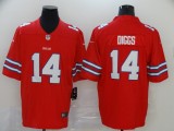 Men's Nike Buffalo Bills #14 Diggs Red Vapor Untouchable Limited Jersey