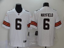 Men's Cleveland Browns #6 Baker Mayfield New White Vapor Untouchable Limited Jersey