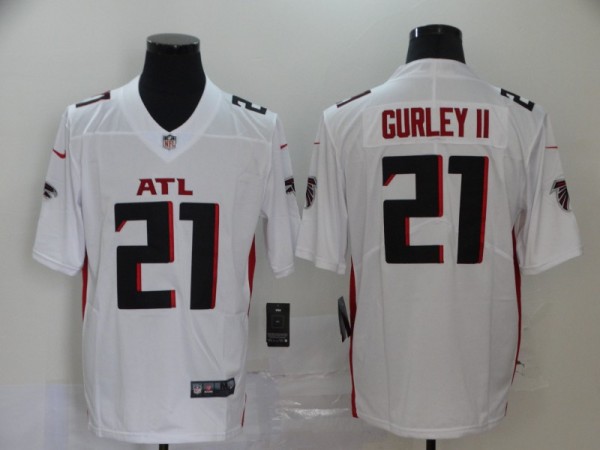 Men's Atlanta Falcons #21 Todd Gurley II New White Vapor Untouchable Limited Jersey
