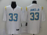 Men's Los Angeles Chargers #33 Derwin James 2020 White Vapor Untouchable Limited Jersey