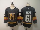 Adidas Mens Vegas Golden Knights #61 Mark Stone Grey Hockey Jersey
