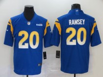 Men's Los Angeles Rams #20 Ramsey 2020 Royal Vapor Limited Stitched NFL Jersey