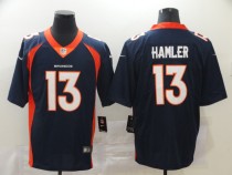 Men's Denver Broncos #13 Hamler Blue Vapor Untouchable Limited Jersey