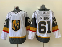 Adidas Mens Vegas Golden Knights #61 Mark Stone White Hockey Jersey