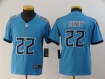 Youth NFL Tennessee Titans #22 Henry L.Blue Vapor Untouchable Limited Jersey