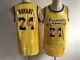 NBA Los Angeles Lakers #24 Kobe Bryant Swingman Gold Classic Airbrush Stitched Jersey