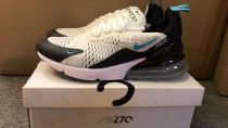 Men's Nike Air Max 720 White And Black Running Shoes