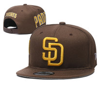 MLB San Diego Padres Brown Snapback Hats