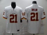 Men's Washington Redskins #21 Taylor White Vapor Untouchable Limited Jersey