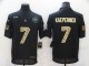 Men's San Francisco 49ers #7 Colin Kaepernick Black Camo Salute To Service Limited Jersey