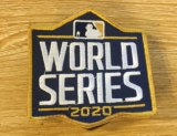 MLB 2020 World Series Patch
