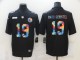 Men's Pittsburgh Steelers #19 JuJu Smith-Schuster Black Rainbow Limited Jersey
