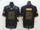 Men's Dallas Cowboys #19 Amari Cooper 2020 Black/Gold Salute To Service Limited Jersey