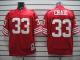 San Francisco 49ers #33 Roger Craig NFL Throwback Red Jersey