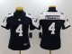 Women Dallas Cowboys #4 Prescott Thanksgiving Blue Vapor Untouchable Limited Jersey