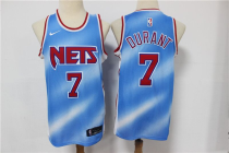 NBA Brooklyn Nets White #7 Kevin Durant 2020/21 Blue Jersey