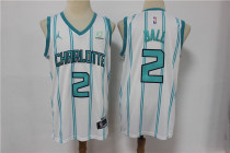 NBA Charlotte Hornets #2 LaMelo Ball White Jersey